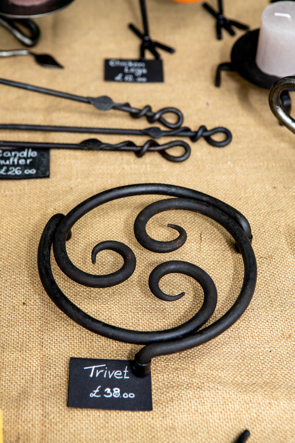 Crafted work from Peter Trick - The Leaf Forge Man